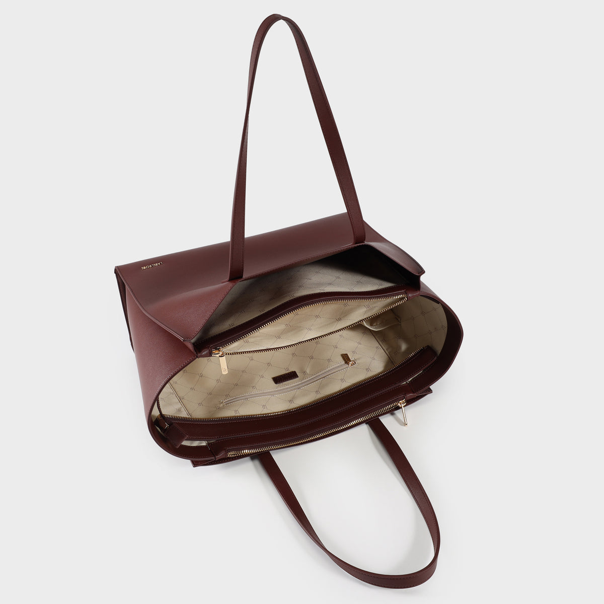 Borsa a spalla MELISSA EXTRA BIG - BURGUNDY
