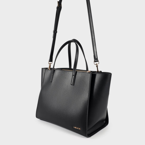 Bolso de mano MELISSA - NEGRO ORO