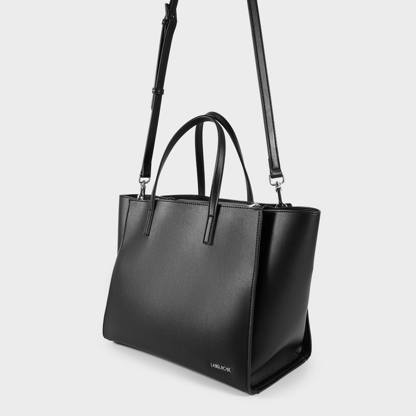 Bolso de mano MELISSA - NEGRO PLATA