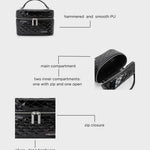 Borsa a mano ROUGE - MIDNIGHT BLACK SILVER