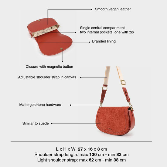 MILEY Shoulder Bag - TERRACOTTA