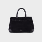 MINA Handbag - BLACK SILVER