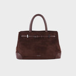 MINA Handbag - DARK BROWN