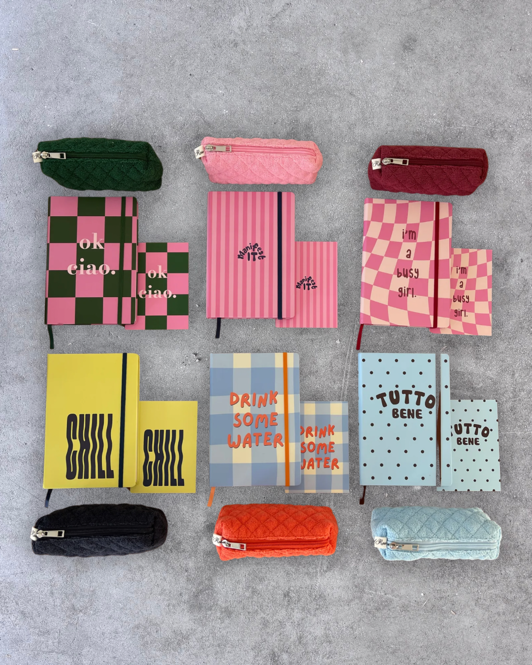 KIT DI BENVENUTO - Notebook & Astuccio