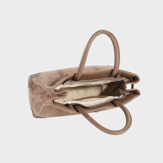 MINA handbag - TAUPE