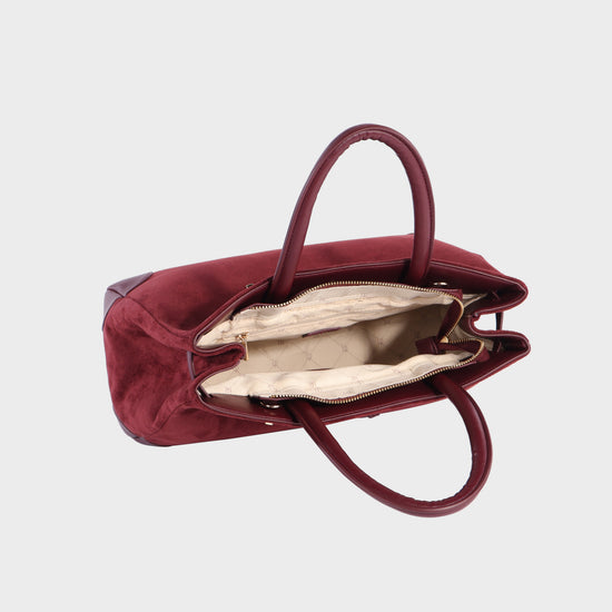 MINA Handbag - WINE