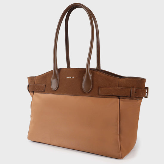 Maeve Shoulder Bag - ALMOND