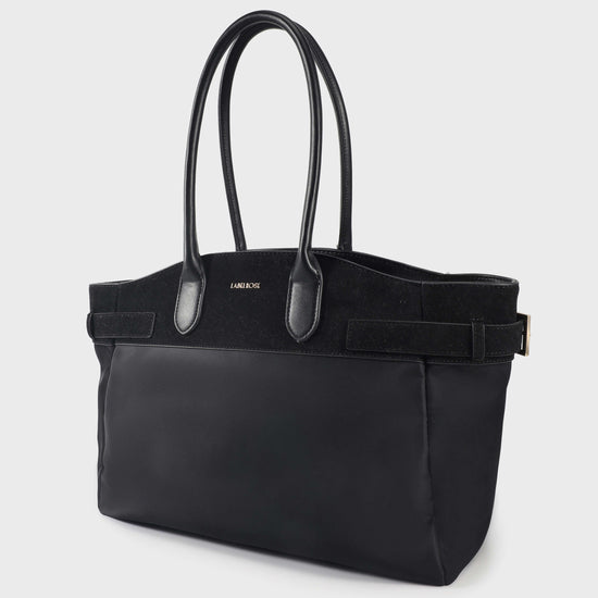 Maeve Shoulder Bag - BLACK GOLD