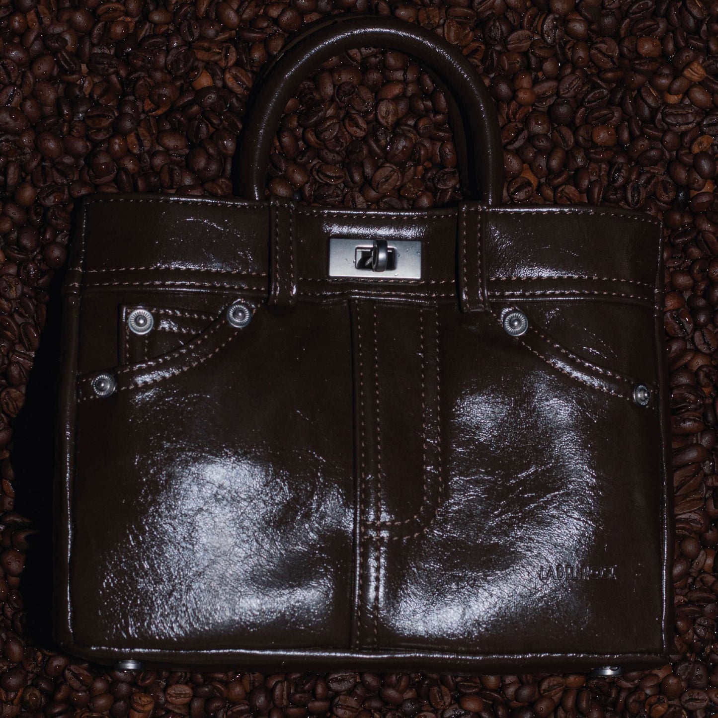 Borsa a mano AUDREY - MARRONE