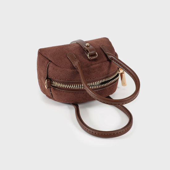 Mini bag MINI AVA - BROWN