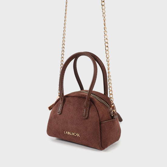 Mini bag MINI AVA - BROWN