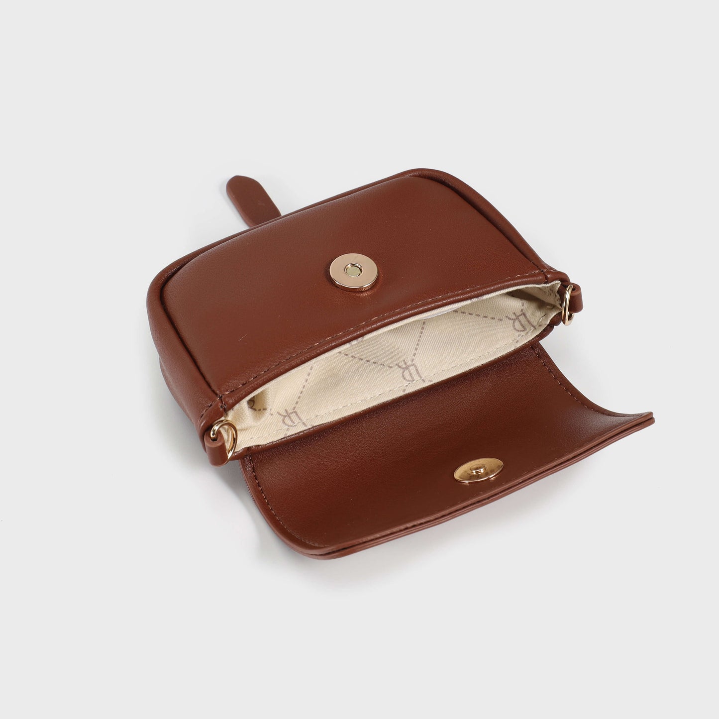 MINI MARGARET mini bag - BROWN