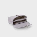 LESLIE handbag - AMETHYST SMOKE