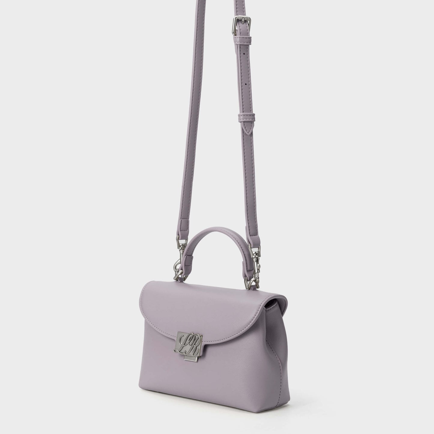 LESLIE handbag - AMETHYST SMOKE