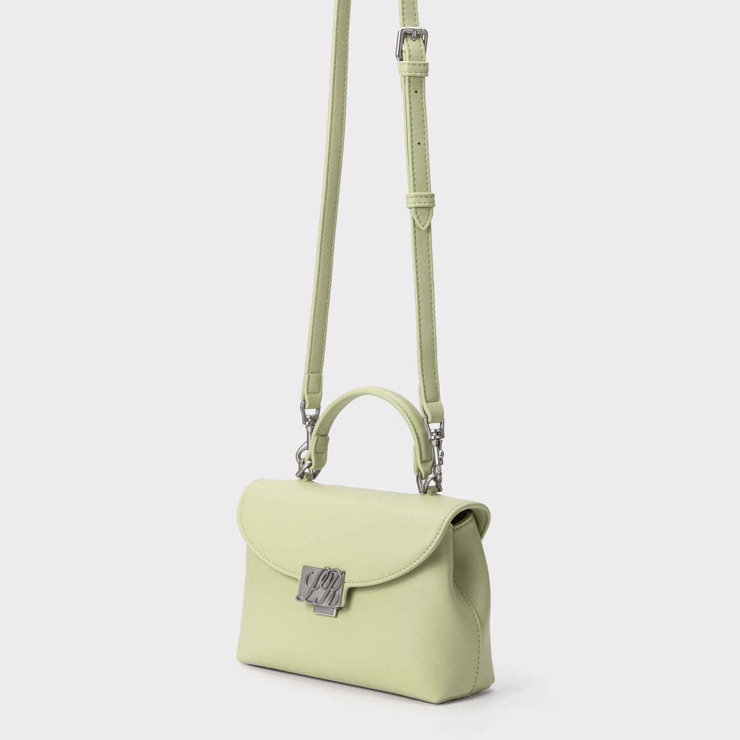 LESLIE Hand Bag - LIGHT GREEN