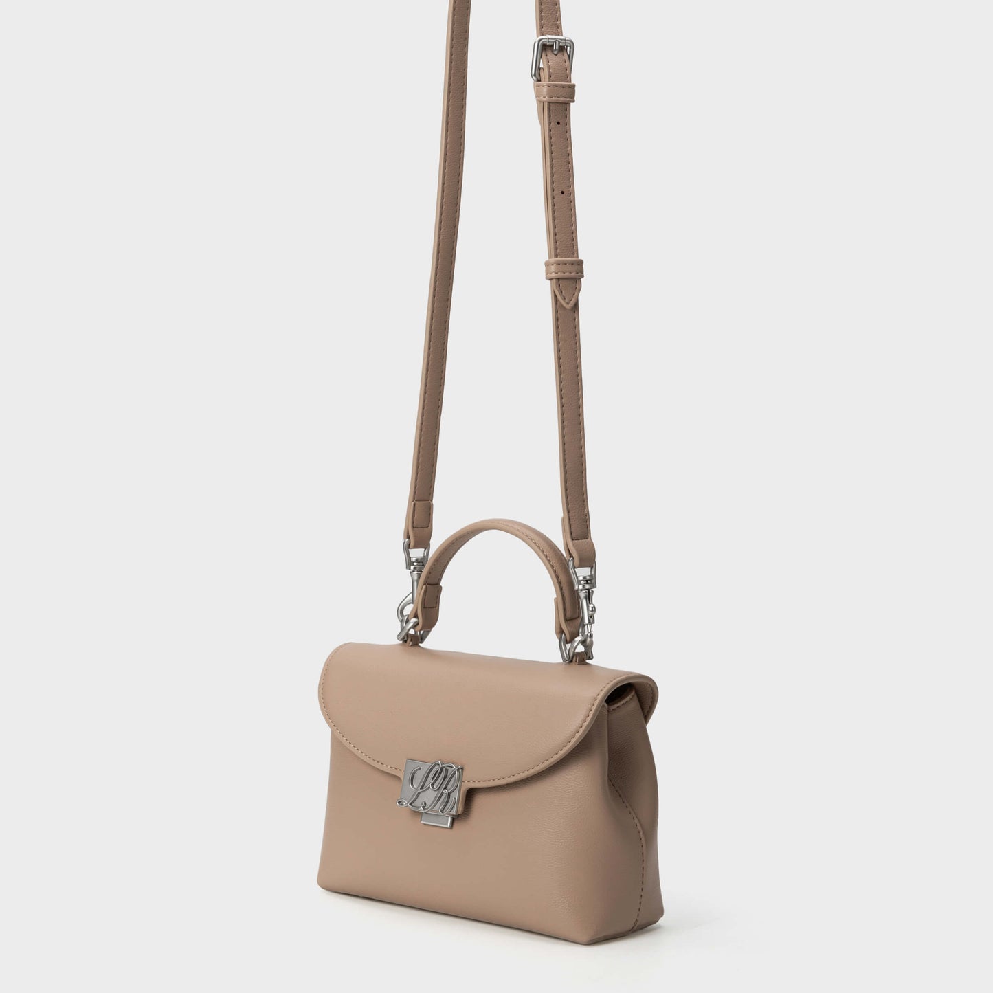 LESLIE Hand Bag - TAUPE