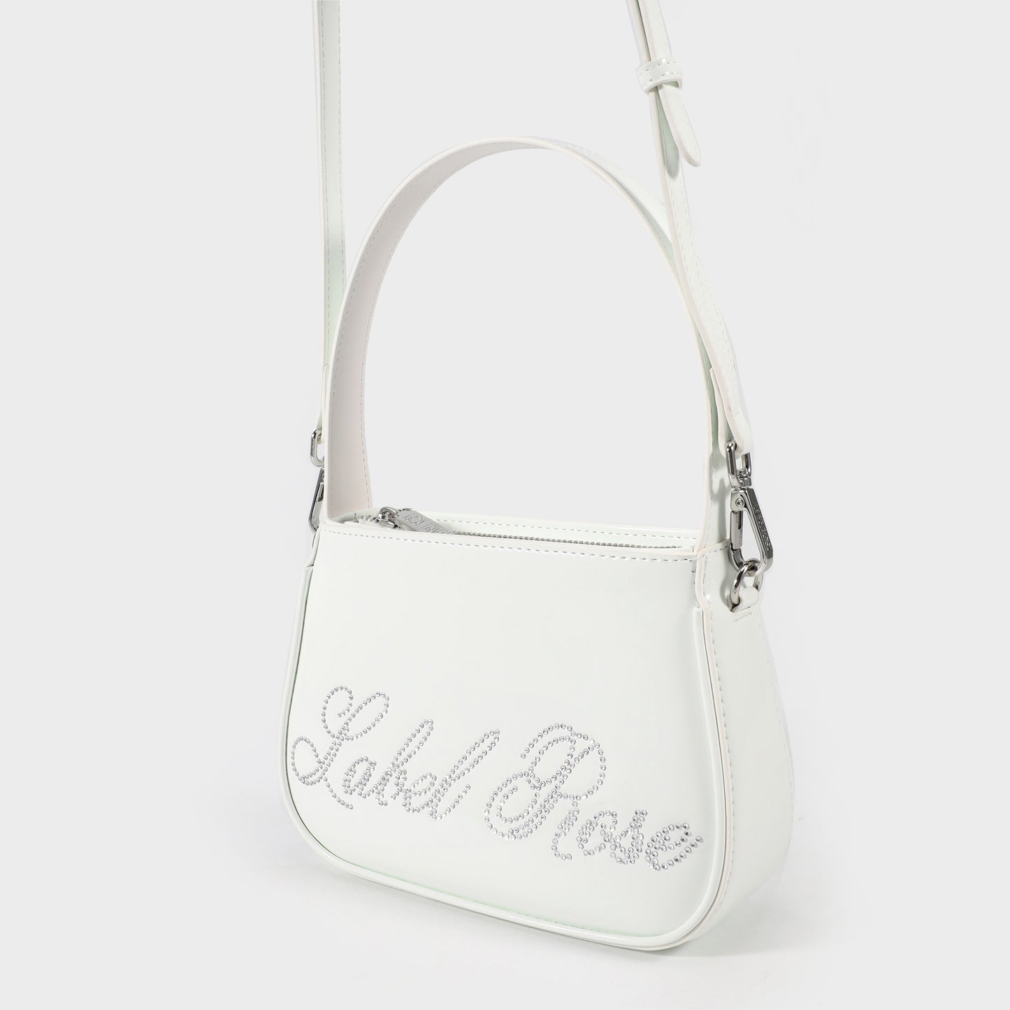 LIBERTY Patent Mini Bag - WHITE