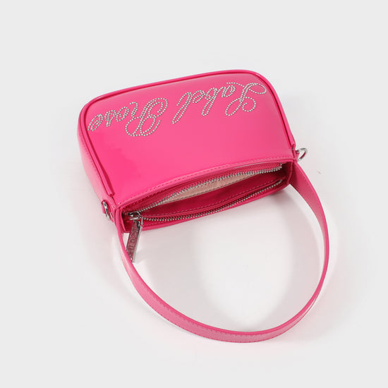 Mini bag in vernice LIBERTY - FUXIA