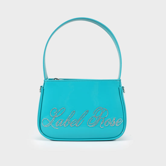 Mini bag in vernice LIBERTY - TURCHESE