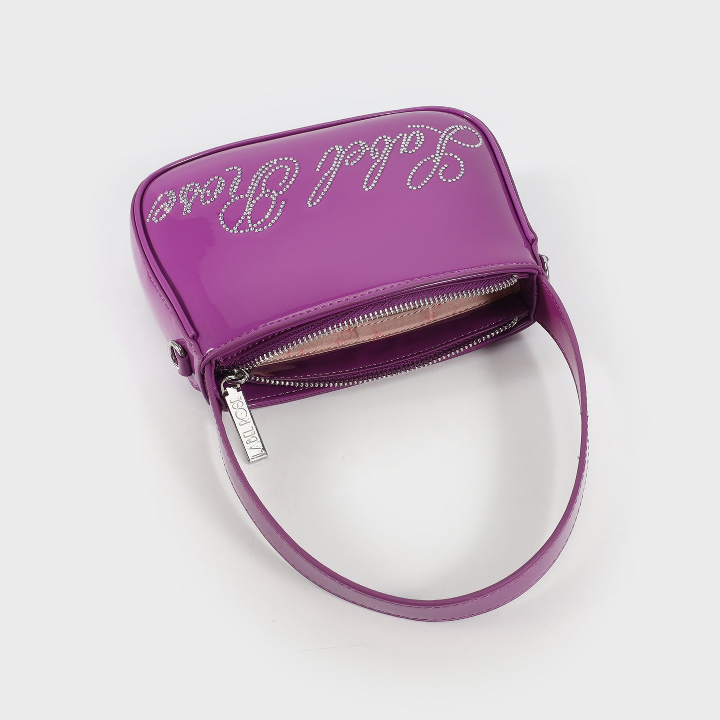 Mini bag in vernice LIBERTY - VIOLA