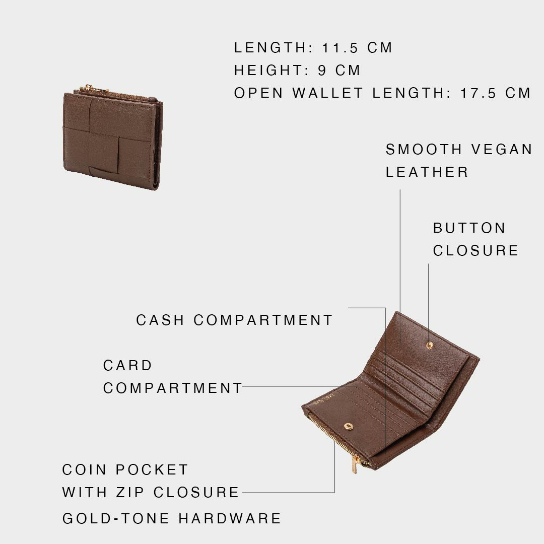 NANCY WALLET - BROWN