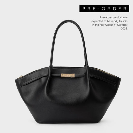 Borsa a spalla BRIELLE BIG - BLACK GOLD - PREVENDITA