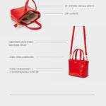NINA Handbag - RED