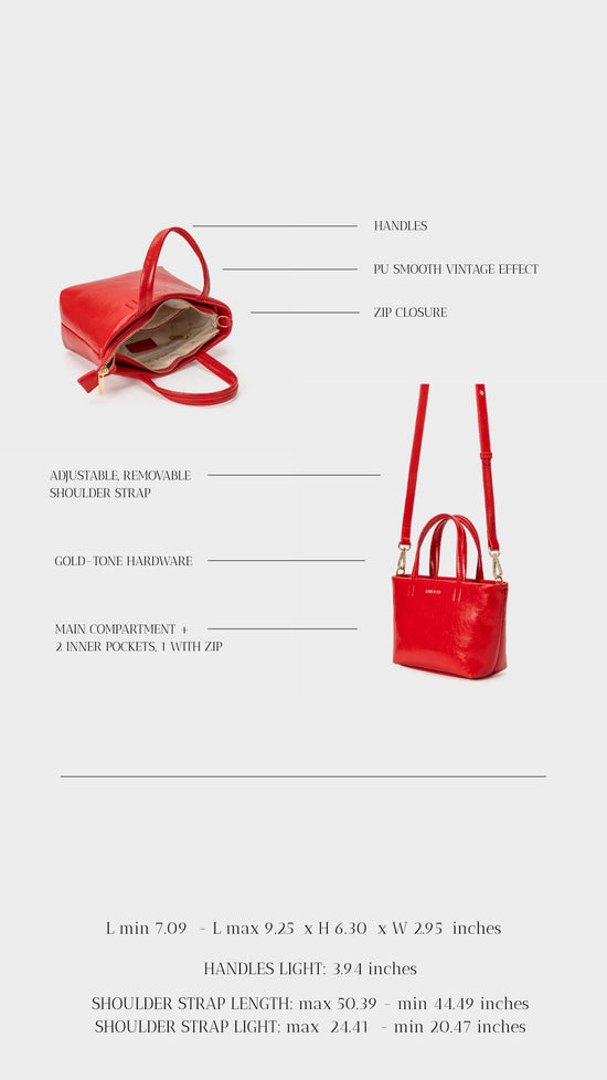 Borsa a mano NINA - RED