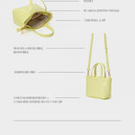 NINA Handbag - LIME
