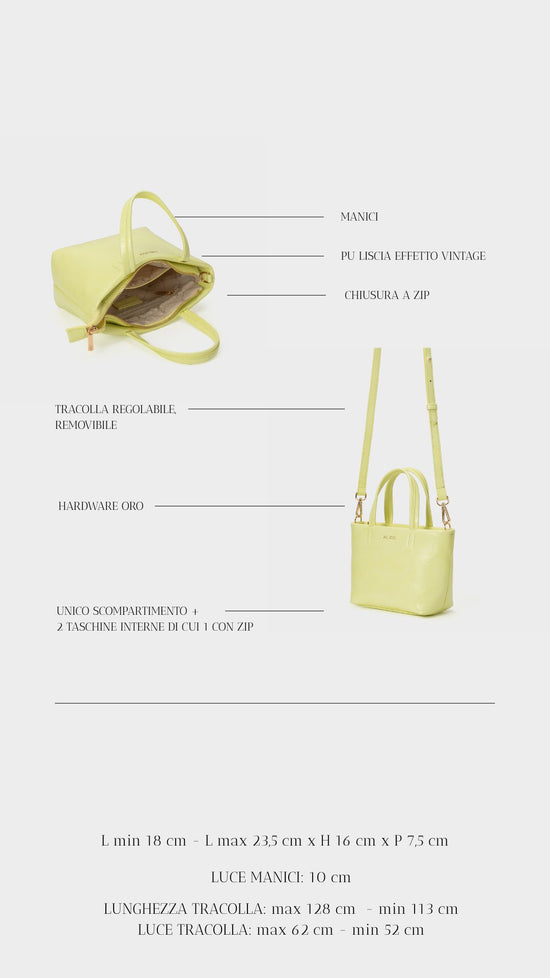 NINA Handbag - LIME