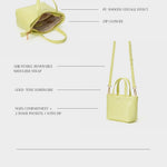 NINA Handbag - LIME