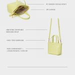 NINA Handbag - LIME