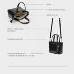 NINA Handbag - BLACK