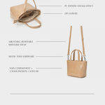 NINA Handbag - BEIGE