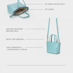 NINA Handbag - LIGHT BLUE