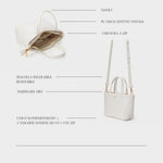 NINA Handbag - WHITE