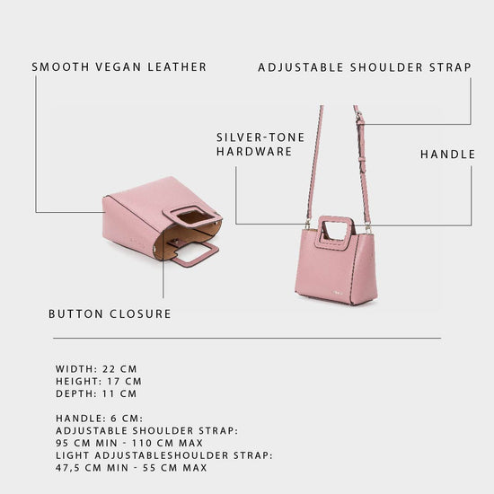 Mini bag OLIVIA MINI - ROSA