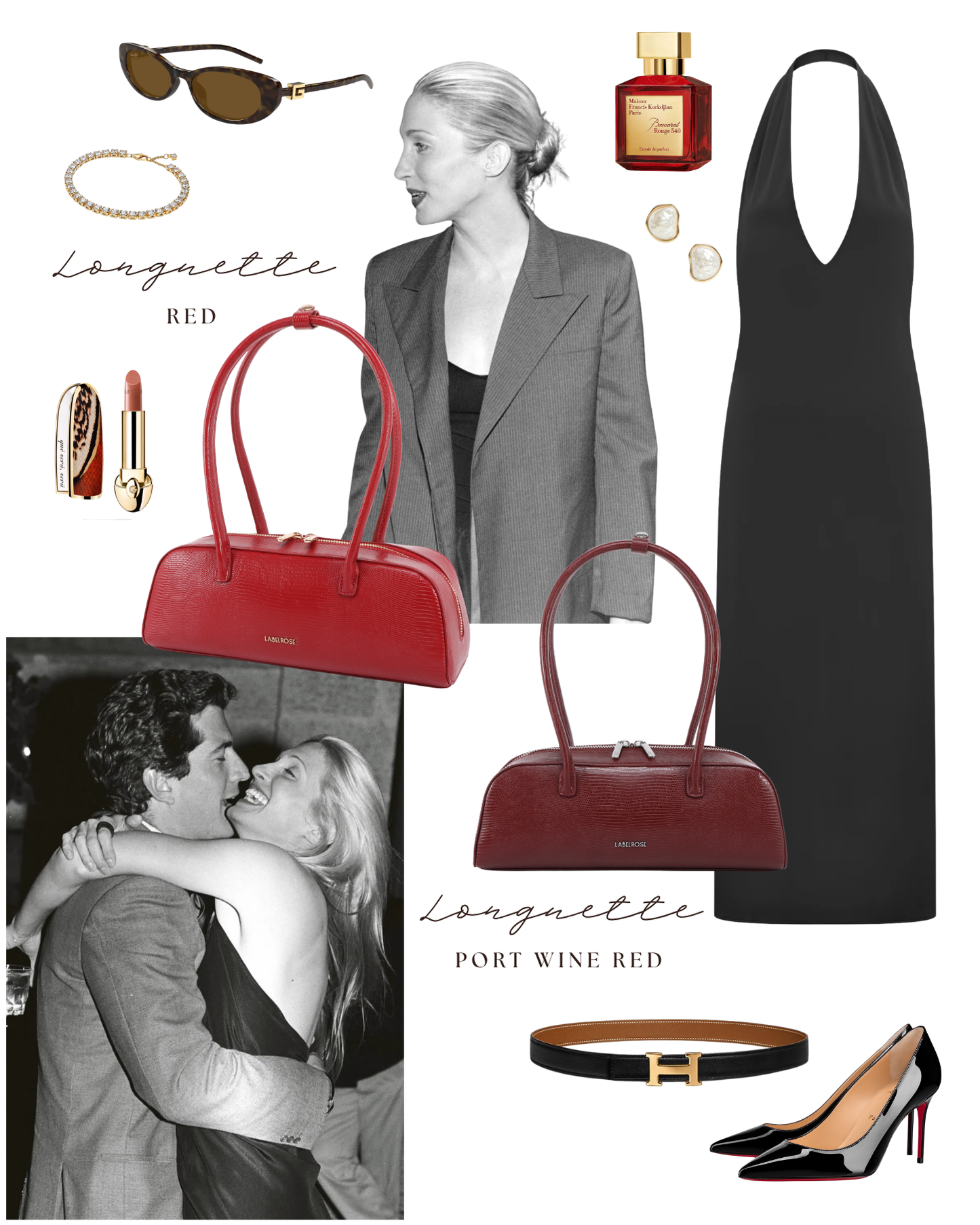 Borsa a spalla LONGUETTE- RED PREVENDITA