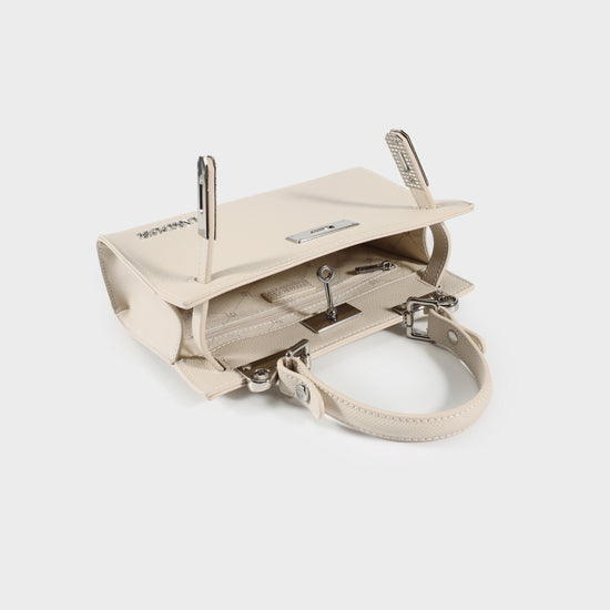 Borsa a mano PARIS MINI - IVORY WHITE