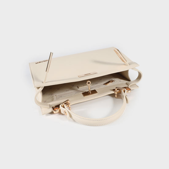 Borsa a mano PARIS SMALL- WARM WHITE
