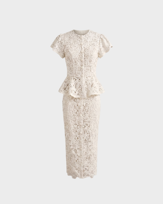 COORDINATO ELIZABETH - BEIGE