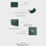 Portafoglio MELROSE  WALLET - PINEWOOD
