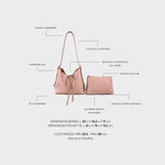 Borsa a spalla BROOKE - PINK