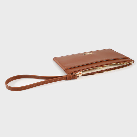 NOEMI WALLET - LIGHT BROWN