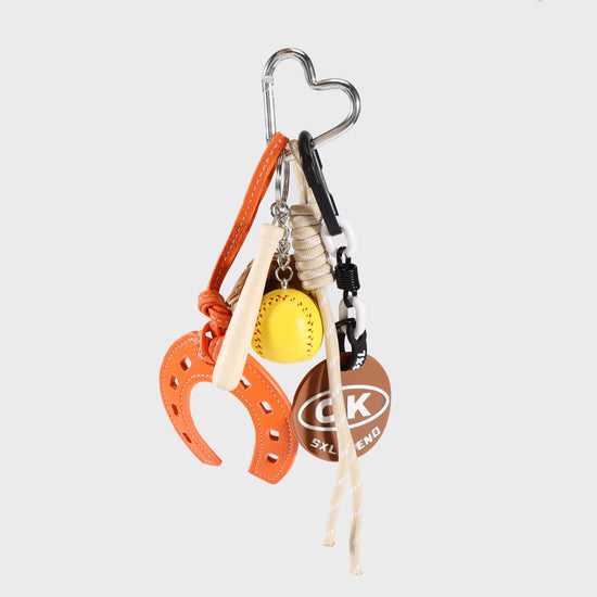 HORSESHOE ORANGE Keychain