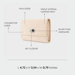 Portafoglio ALTHEA WALLET - BEIGE