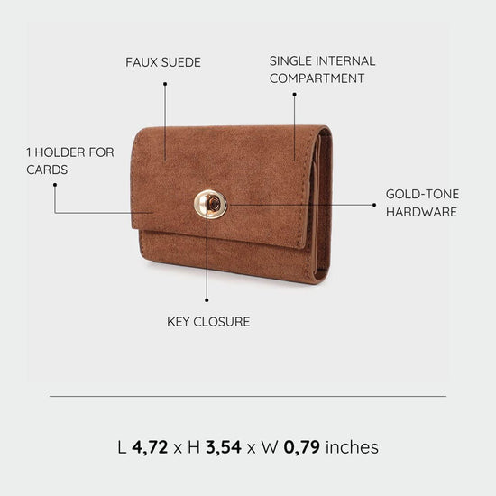 Portafoglio ALTHEA WALLET - LIGHT BROWN