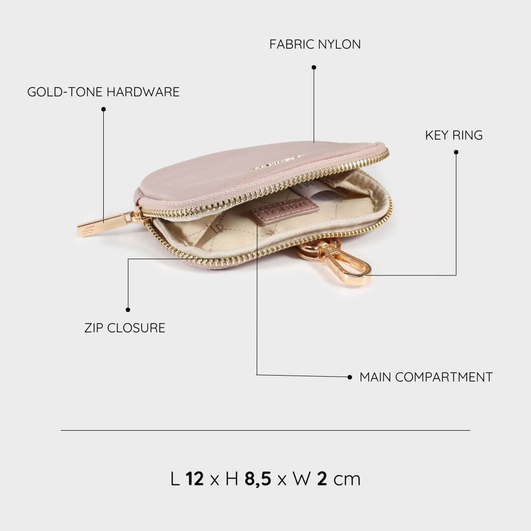 KIMBERLY COIN WALLET - MUSHROOM