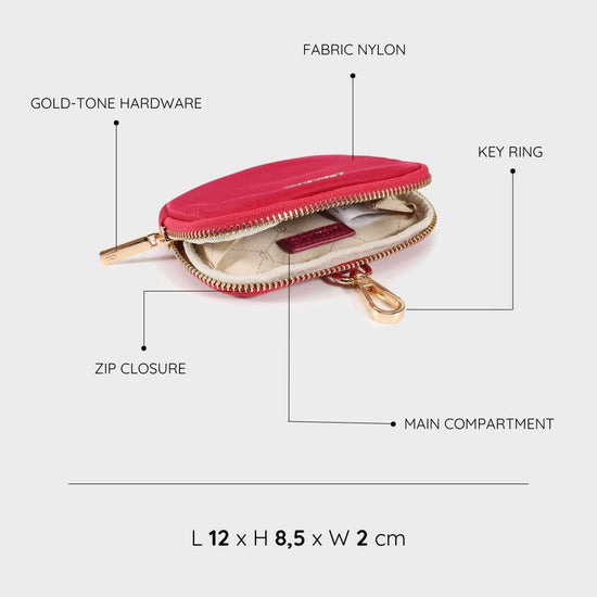 Portamonete KIMBERLY COIN WALLET - FUXIA