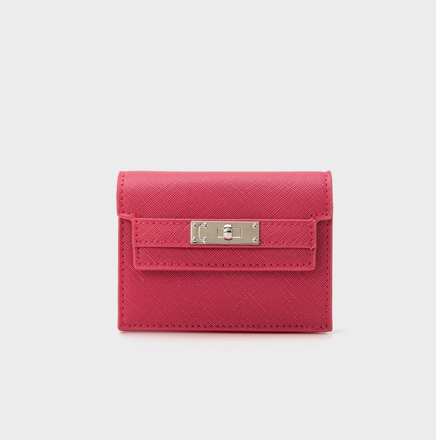 Portafoglio in similpelle EVELIN WALLET - FUXIA